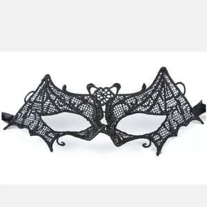 Sexy Women Lady Girl Black Lace Eye Mask for Halloween Masquerade Party US
